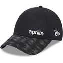 schwarze-verstellbare-curved-cap-9forty-reflective-visor-von-aprilia-piaggio-von-new-era