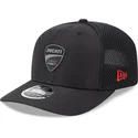 shapka-izvita-traker-cherna-snapbek-9fifty-stretch-snap-ripstop-na-ducati-motor-motogp-ot-new-era