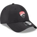 shapka-izvita-cherna-reguliruem-9forty-ripstop-na-ducati-motor-motogp-ot-new-era
