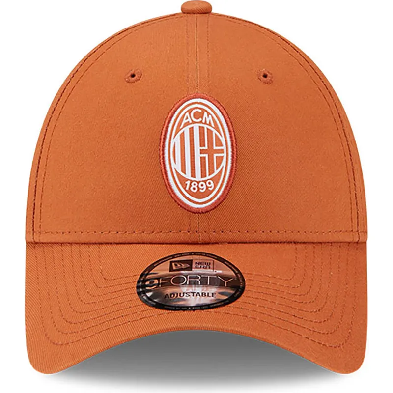 shapka-izvita-oranzhev-reguliruem-9forty-seasonal-na-ac-milan-serie-a-ot-new-era