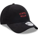 shapka-izvita-cherna-reguliruem-sempre-milan-9forty-needle-cord-na-ac-milan-serie-a-ot-new-era