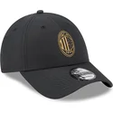 schwarze-verstellbare-curved-cap-mit-goldenem-logo-9forty-von-ac-milan-serie-a-von-new-era