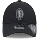 shapka-izvita-cherna-reguliruem-9forty-repreve-na-ac-milan-serie-a-ot-new-era