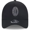 schwarze-a-frame-core-trucker-kappe-ac-milan-serie-a-von-new-era