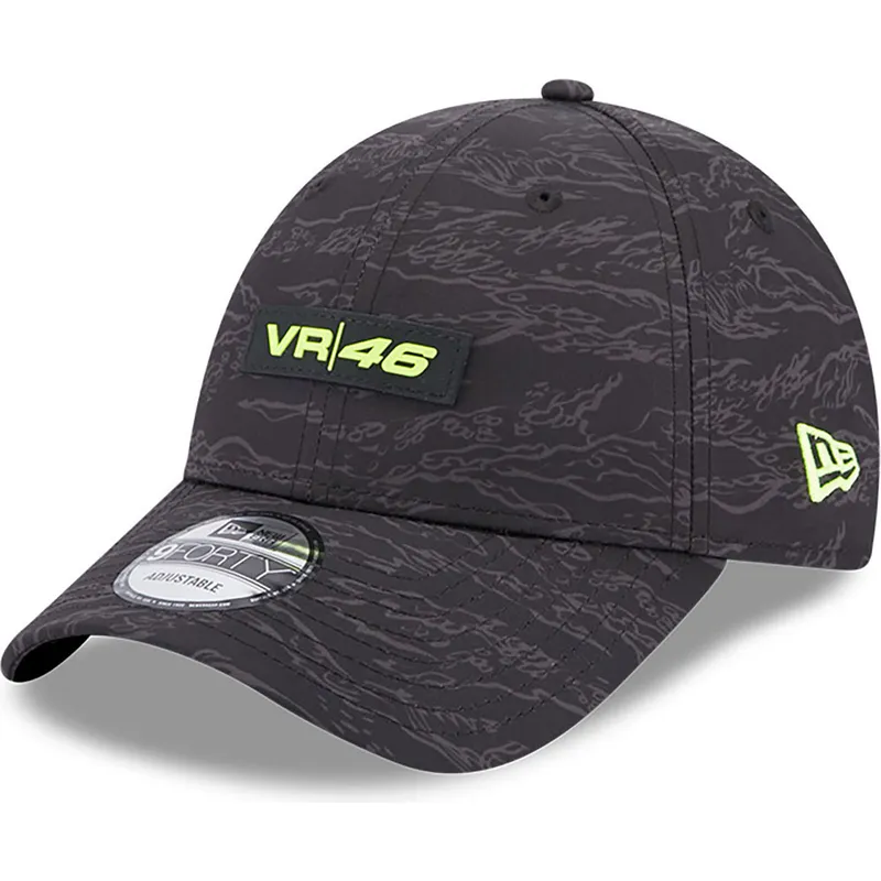 shapka-izvita-cherna-reguliruem-9forty-all-over-print-na-valentino-rossi-vr46-motogp-ot-new-era