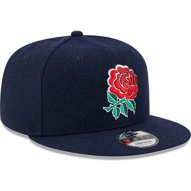 shapka-ploska-sinya-snapbek-9fifty-wool-na-england-rugby-rfu-ot-new-era