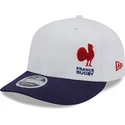 shapka-izvita-sinya-snapbek-9fifty-stretch-snap-flawless-na-french-rugby-federation-ffr-ot-new-era
