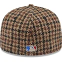 shapka-ploska-kafyav-reguliruema-59fifty-harris-tweed-na-new-york-yankees-mlb-ot-new-era