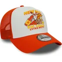 shapka-izvita-traker-oranzhev-snapbek-sauce-a-frame-food-ot-new-era
