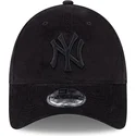 shapka-izvita-cherna-reguliruem-9forty-cord-na-new-york-yankees-mlb-ot-new-era