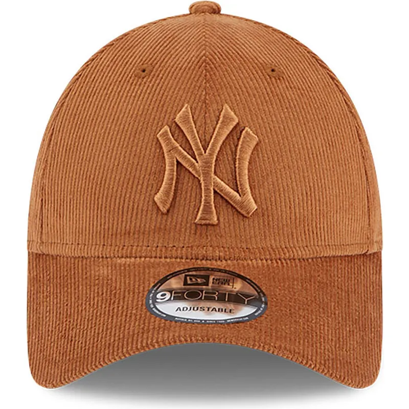 shapka-izvita-kafyav-reguliruem-9forty-cord-na-new-york-yankees-mlb-ot-new-era