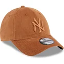shapka-izvita-kafyav-reguliruem-9forty-cord-na-new-york-yankees-mlb-ot-new-era