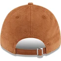 new-era-9forty-cord-new-york-yankees-mlb-verstellbare-braune-kappe-mit-gebogenem-schirm-und-braunem-logo