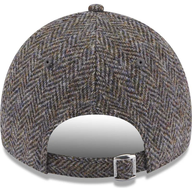 shapka-izvita-siv-reguliruem-9twenty-tweed-pack-na-new-york-yankees-mlb-ot-new-era
