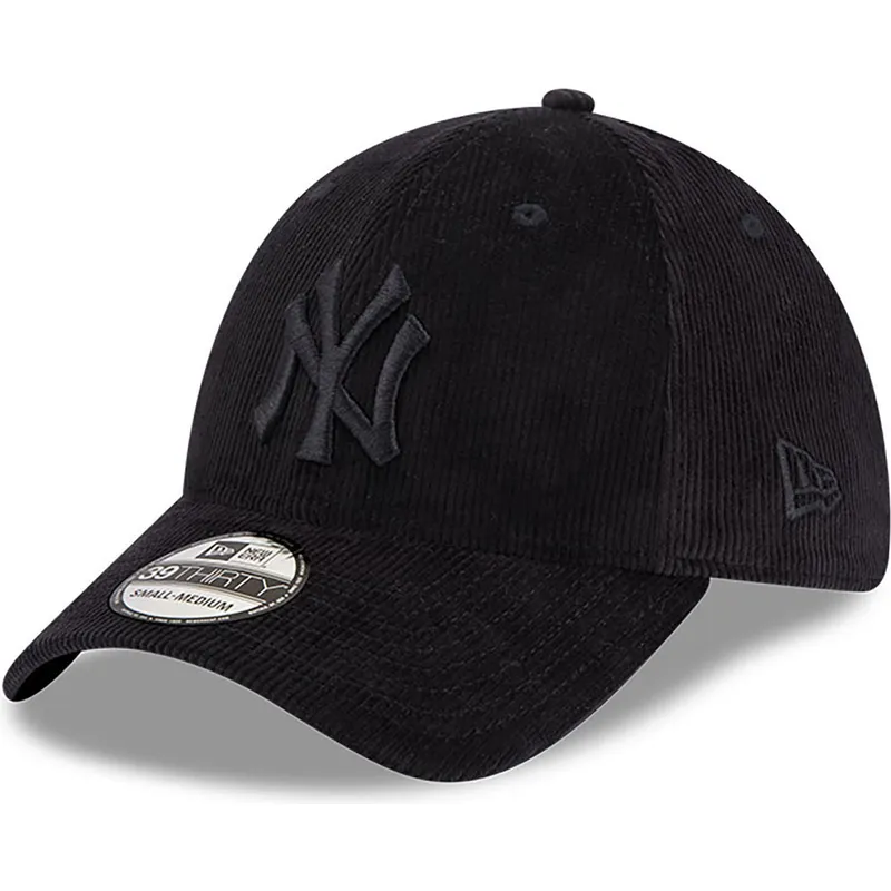 shapka-izvita-cherna-prilepnala-39thirty-cord-na-new-york-yankees-mlb-ot-new-era