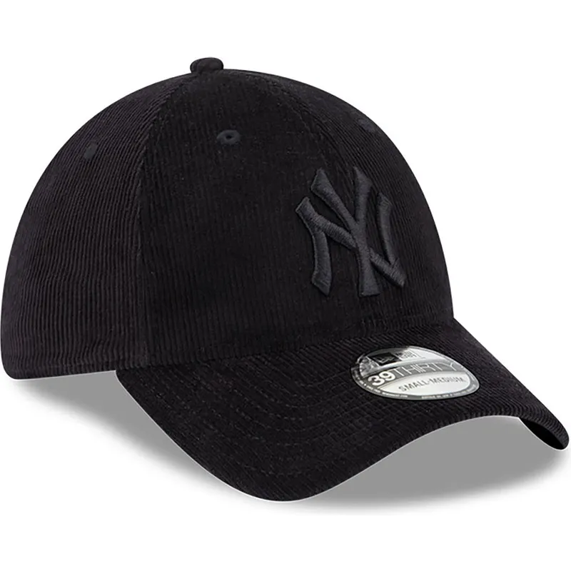 shapka-izvita-cherna-prilepnala-39thirty-cord-na-new-york-yankees-mlb-ot-new-era
