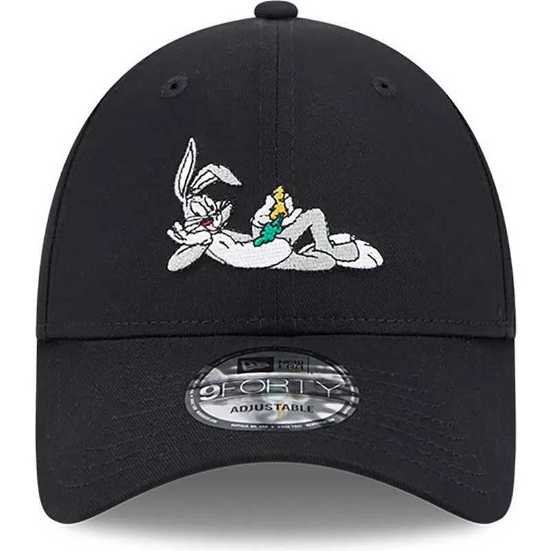 New Era Bugs Bunny Looney Tunes Black 9FIFTY Snapback Hat