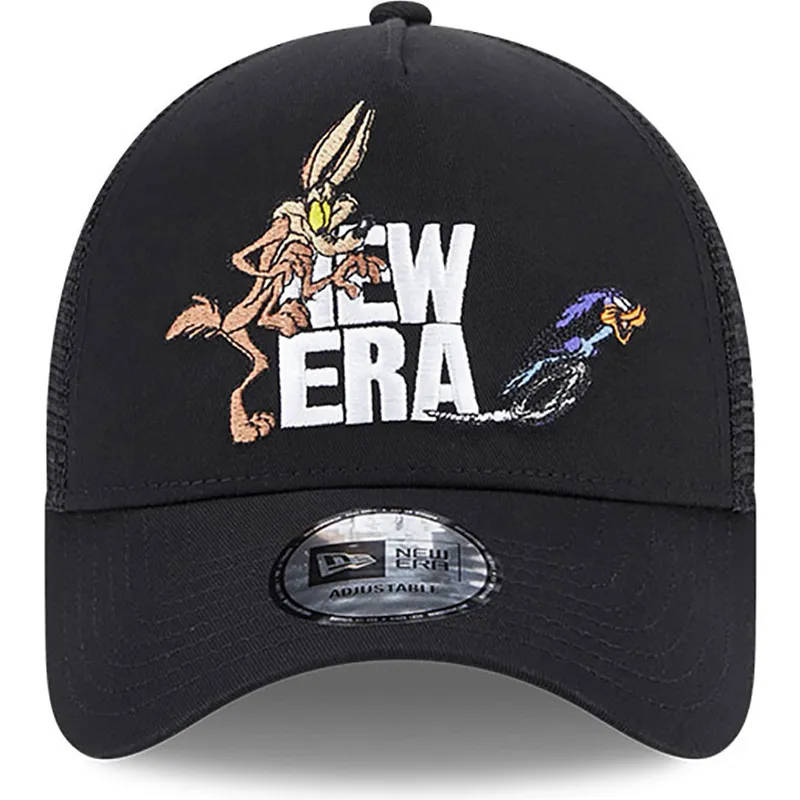shapka-izvita-traker-cherna-snapbek-a-frame-na-coyote-correcaminos-looney-tunes-ot-new-era shapka-izvita-traker-cherna-snapbek-a-frame-na-coyote-correcaminos-looney-tunes-ot-new-era