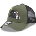 shapka-izvita-traker-zelena-snapbek-a-frame-na-piolin-silvestre-looney-tunes-ot-new-era