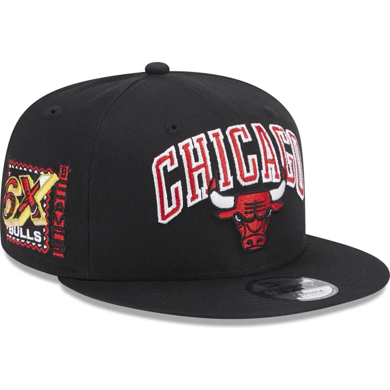 shapka-ploska-cherna-snapbek-9fifty-patch-na-chicago-bulls-nba-ot-new-era