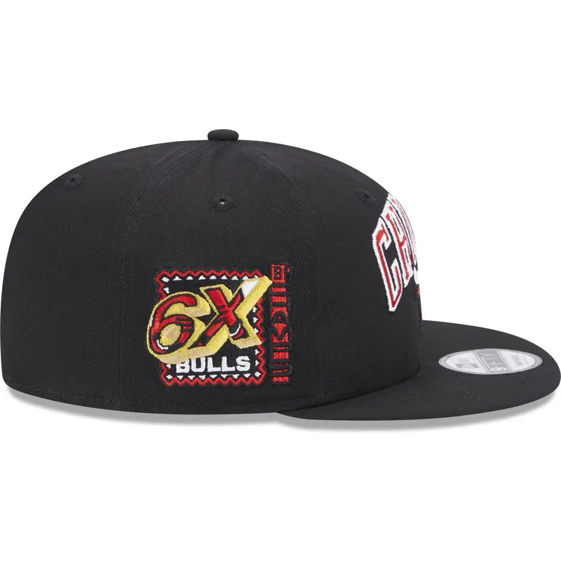 shapka-ploska-cherna-snapbek-9fifty-patch-na-chicago-bulls-nba-ot-new-era