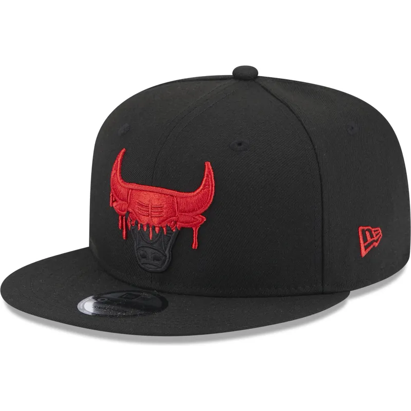 shapka-ploska-cherna-snapbek-9fifty-team-drip-na-chicago-bulls-nba-ot-new-era