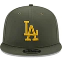 shapka-ploska-zelena-snapbek-9fifty-side-patch-na-los-angeles-dodgers-mlb-ot-new-era