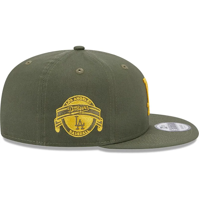shapka-ploska-zelena-snapbek-9fifty-side-patch-na-los-angeles-dodgers-mlb-ot-new-era shapka-ploska-zelena-snapbek-9fifty-side-patch-na-los-angeles-dodgers-mlb-ot-new-era