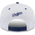 shapka-ploska-sinya-snapbek-9fifty-white-crown-patch-na-los-angeles-dodgers-mlb-ot-new-era