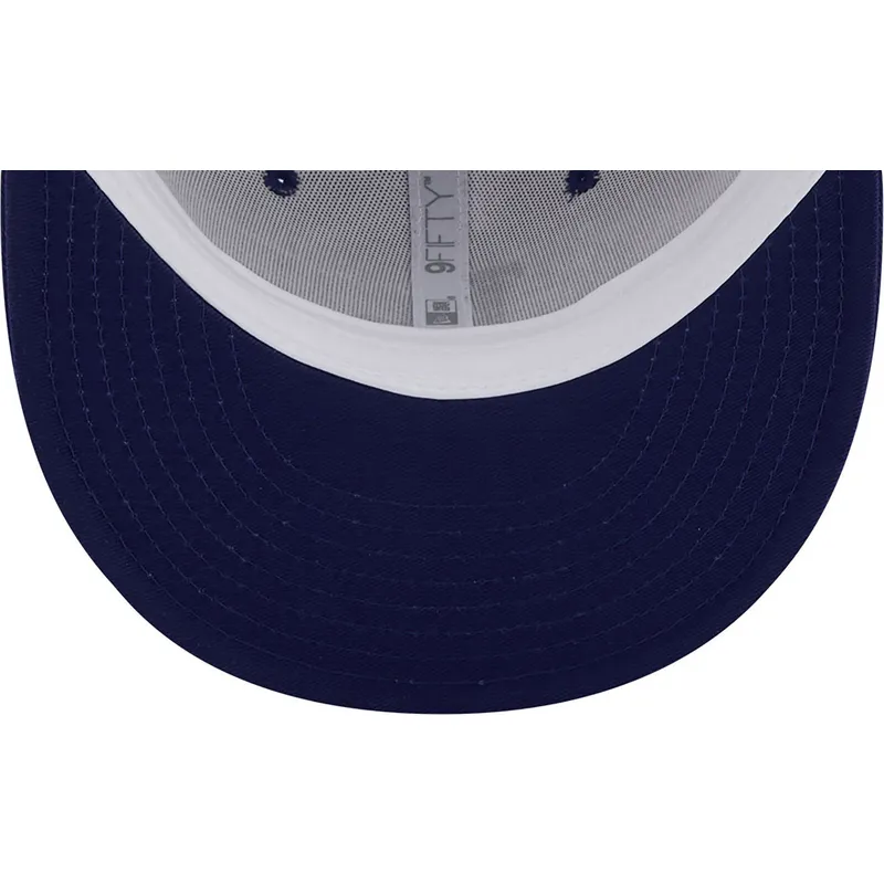 shapka-ploska-sinya-snapbek-9fifty-white-crown-patch-na-los-angeles-dodgers-mlb-ot-new-era