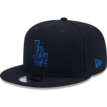 New Era Flat Brim 9FIFTY Repreve Los Angeles Dodgers MLB Navy Blue Snapback Cap