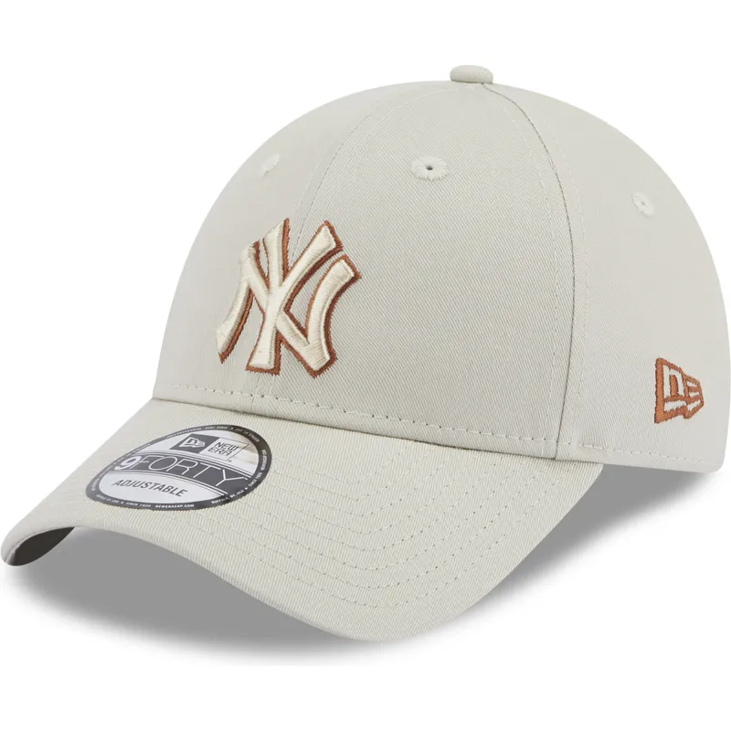 shapka-izvita-bezhov-reguliruem-9forty-team-outline-na-new-york-yankees-mlb-ot-new-era