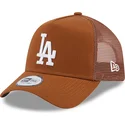 shapka-izvita-traker-kafyav-snapbek-a-frame-league-essential-na-los-angeles-dodgers-mlb-ot-new-era