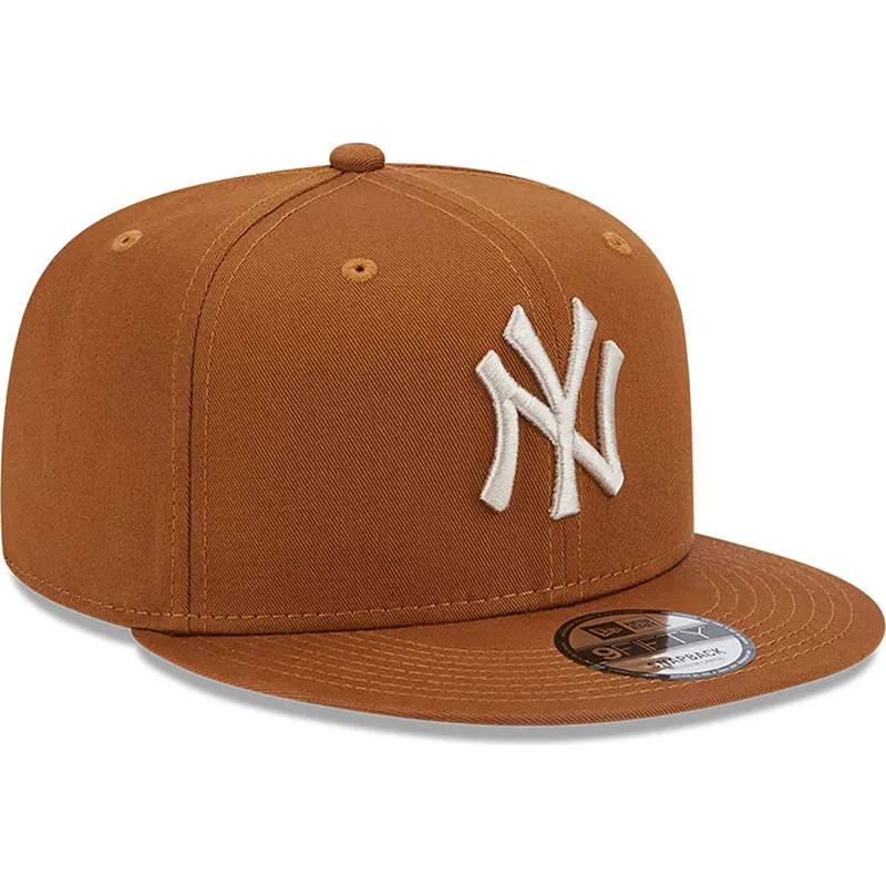 shapka-ploska-kafyav-snapbek-9fifty-league-essential-na-new-york-yankees-mlb-ot-new-era