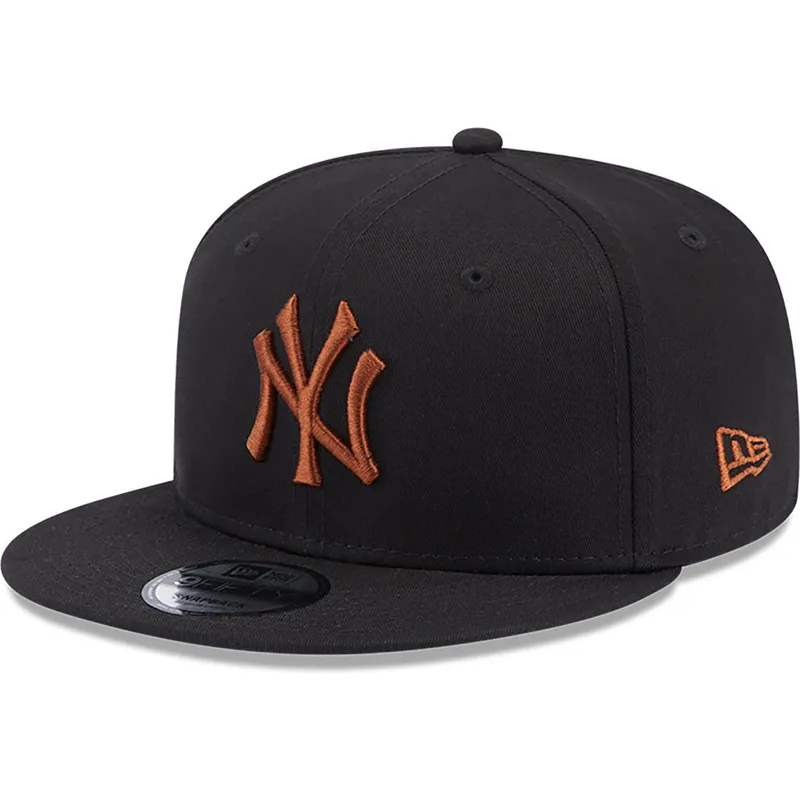 shapka-ploska-cherna-snapbek-9fifty-league-essential-na-new-york-yankees-mlb-ot-new-era