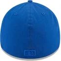 casquette-courbee-bleue-ajustee-avec-logo-bleu-39thirty-league-essential-new-york-yankees-mlb-new-era