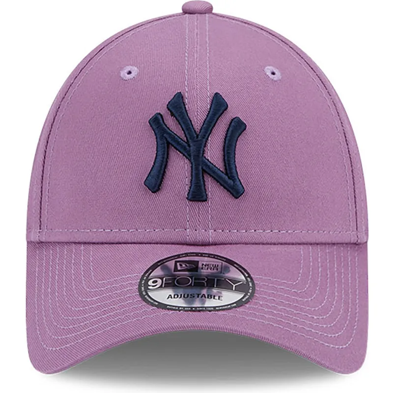 shapka-izvita-violetka-reguliruem-9forty-league-essential-na-new-york-yankees-mlb-ot-new-era