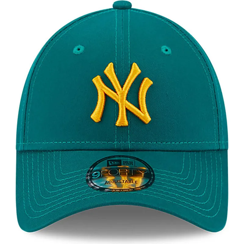 shapka-izvita-zelena-reguliruem-9forty-league-essential-na-new-york-yankees-mlb-ot-new-era