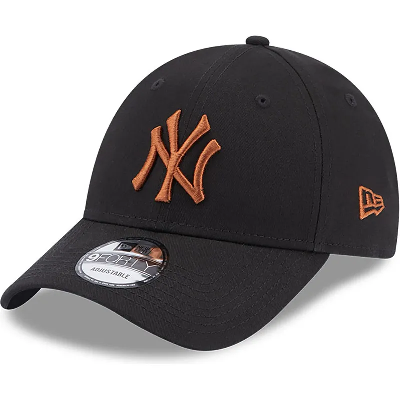 shapka-izvita-cherna-reguliruem-9forty-league-essential-na-new-york-yankees-mlb-ot-new-era
