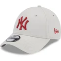 shapka-izvita-bezhov-reguliruem-9forty-league-essential-na-new-york-yankees-mlb-ot-new-era