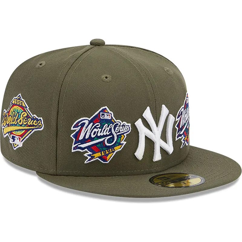 shapka-ploska-zelena-prilepnala-59fifty-world-series-na-new-york-yankees-mlb-ot-new-era shapka-ploska-zelena-prilepnala-59fifty-world-series-na-new-york-yankees-mlb-ot-new-era