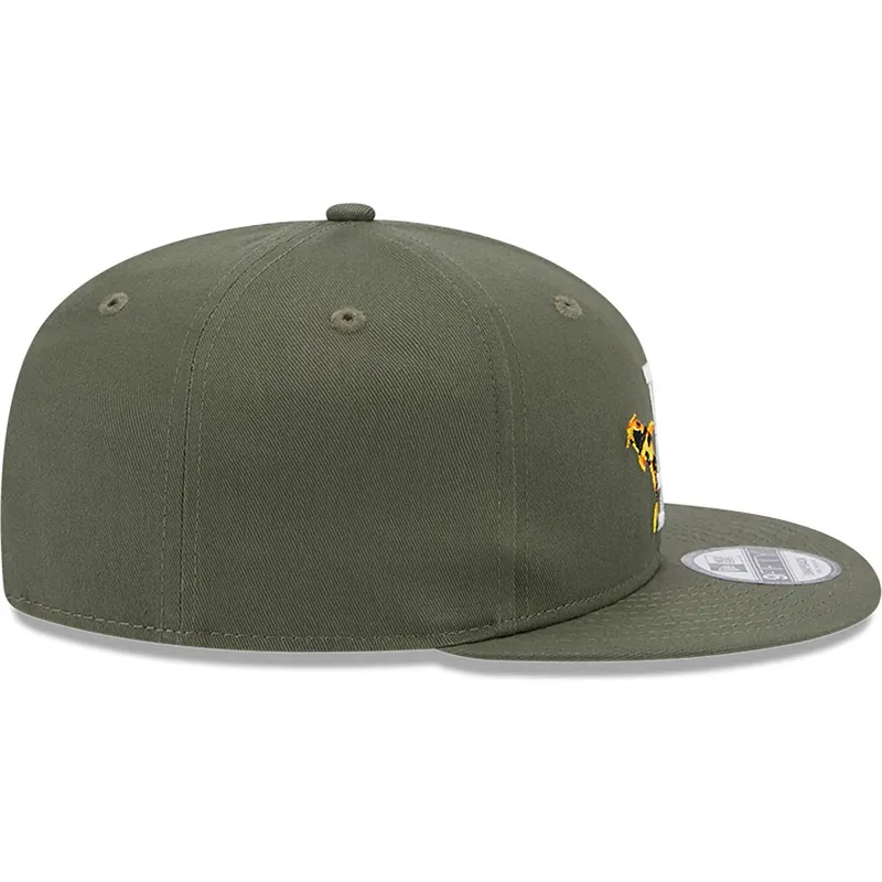 shapka-ploska-zelena-snapbek-9fifty-koi-fish-na-los-angeles-dodgers-mlb-ot-new-era