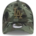 shapka-izvita-kamuflazh-reguliruem-9forty-all-over-print-painted-na-los-angeles-dodgers-mlb-ot-new-era