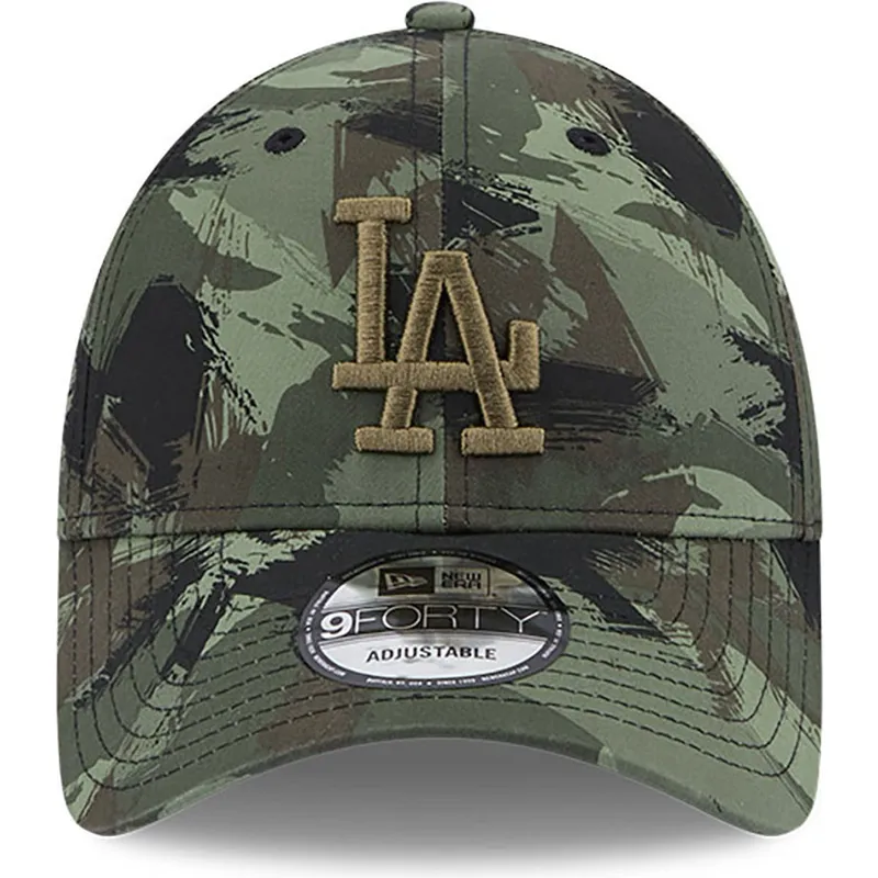 shapka-izvita-kamuflazh-reguliruem-9forty-all-over-print-painted-na-los-angeles-dodgers-mlb-ot-new-era