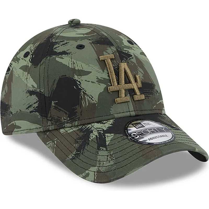 shapka-izvita-kamuflazh-reguliruem-9forty-all-over-print-painted-na-los-angeles-dodgers-mlb-ot-new-era