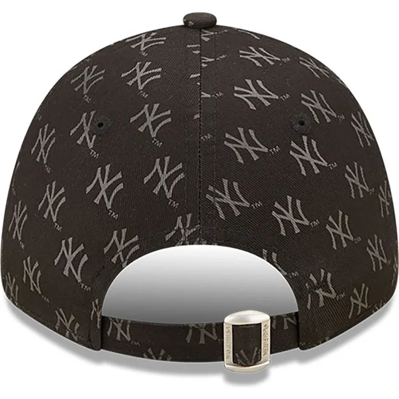 shapka-izvita-cherna-reguliruem-9forty-monogram-na-new-york-yankees-mlb-ot-new-era