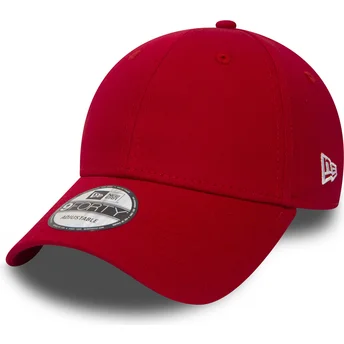 Шапка извита червена adjustable strap 9FORTY на Gorra curva roja ajustable 9FORTY Basic Flag от New Era