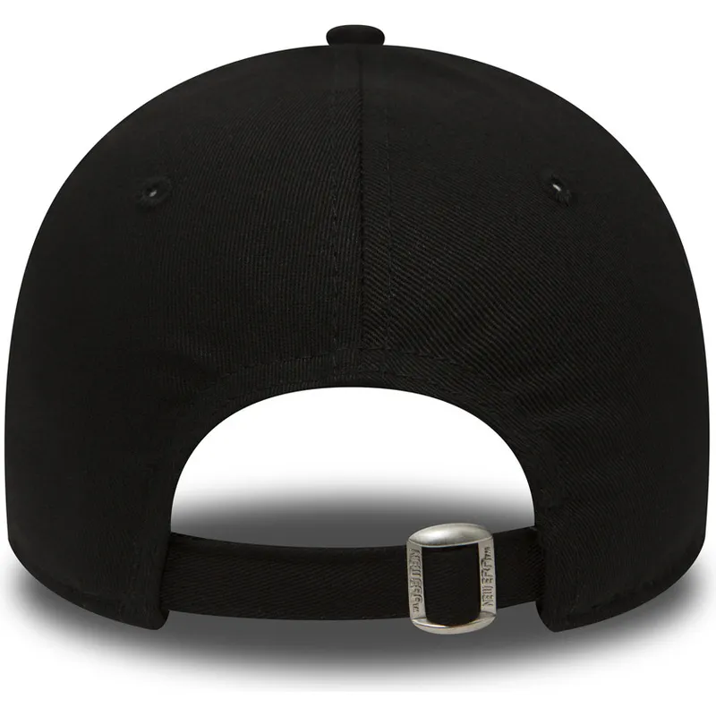 cherna-izvita-reguliruema-shapka-za-deca-9forty-essential-na-new-york-yankees-mlb-ot-new-era