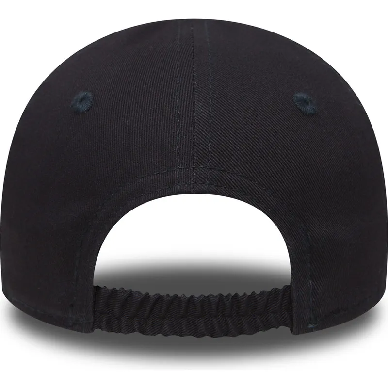 justerbar-bla-buet-kasket-til-dreng-9forty-essential-fra-new-york-yankees-mlb-fra-new-era