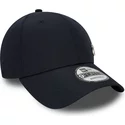 new-era-curved-brim-9forty-flawless-logo-new-york-yankees-mlb-adjustable-cap-marineblau